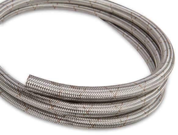 Ultra Flex Hose Size -12 Stainless Steel Braid - 6 Ft - 660612ERL AN fitting