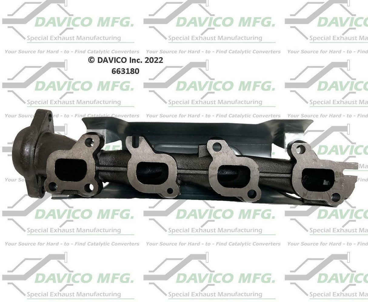 t Exhaust Manifolds Stand alone Exact-Fit exhaust manifold 663180663180 Davico Mfg