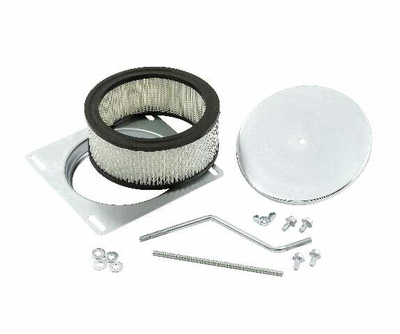 Mr. Gasket street scoop conversion kit carburetor polished 6652