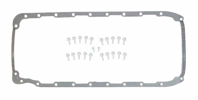 Mr. Gasket oil pan gasket molded rubber Chevy steel 6663G