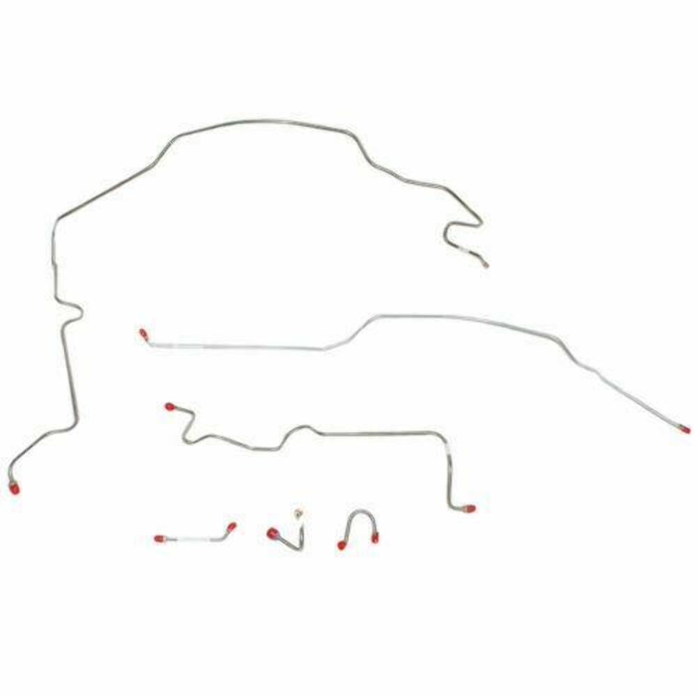 Front Brake Line Kit for 67-70 Chevy C10 2WD stainless steel