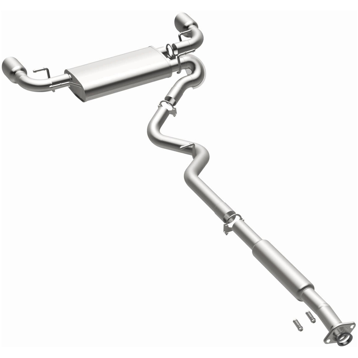 2013-2023 Subaru BRZ Direct-Fit Replacement Exhaust System 106-0884 aluminized steel