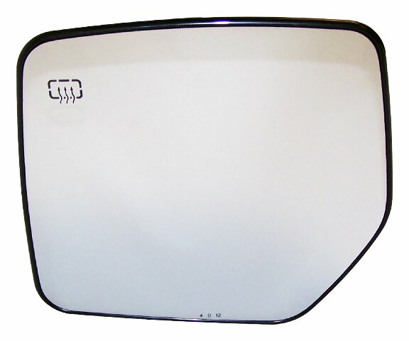 Jeep Metal Black side mirror assembly Glass - 68003721AA