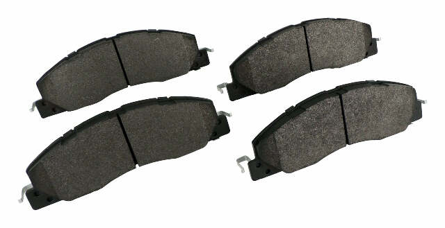 Front Brake Pad Set for 2009-2018 Ram DH/DJ/D1/D2/DC/DD/DF Models-68049148AA-CRN steel