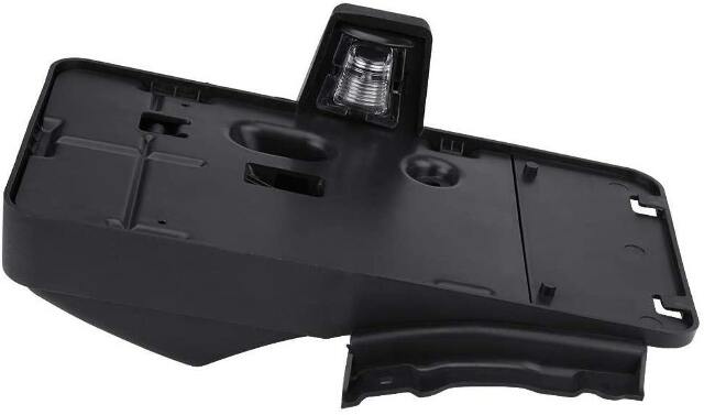 68064720AA - Plastic Black License Plate Bracket - Jeep Wrangler Rear 2007-2017 steel