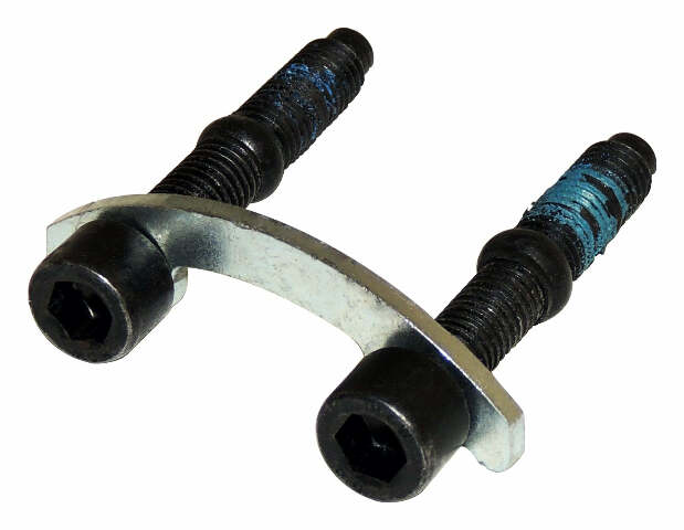 Crown Automotive - Steel Unpainted Drive Shaft Retainer & Bolt Set - 68087449AB