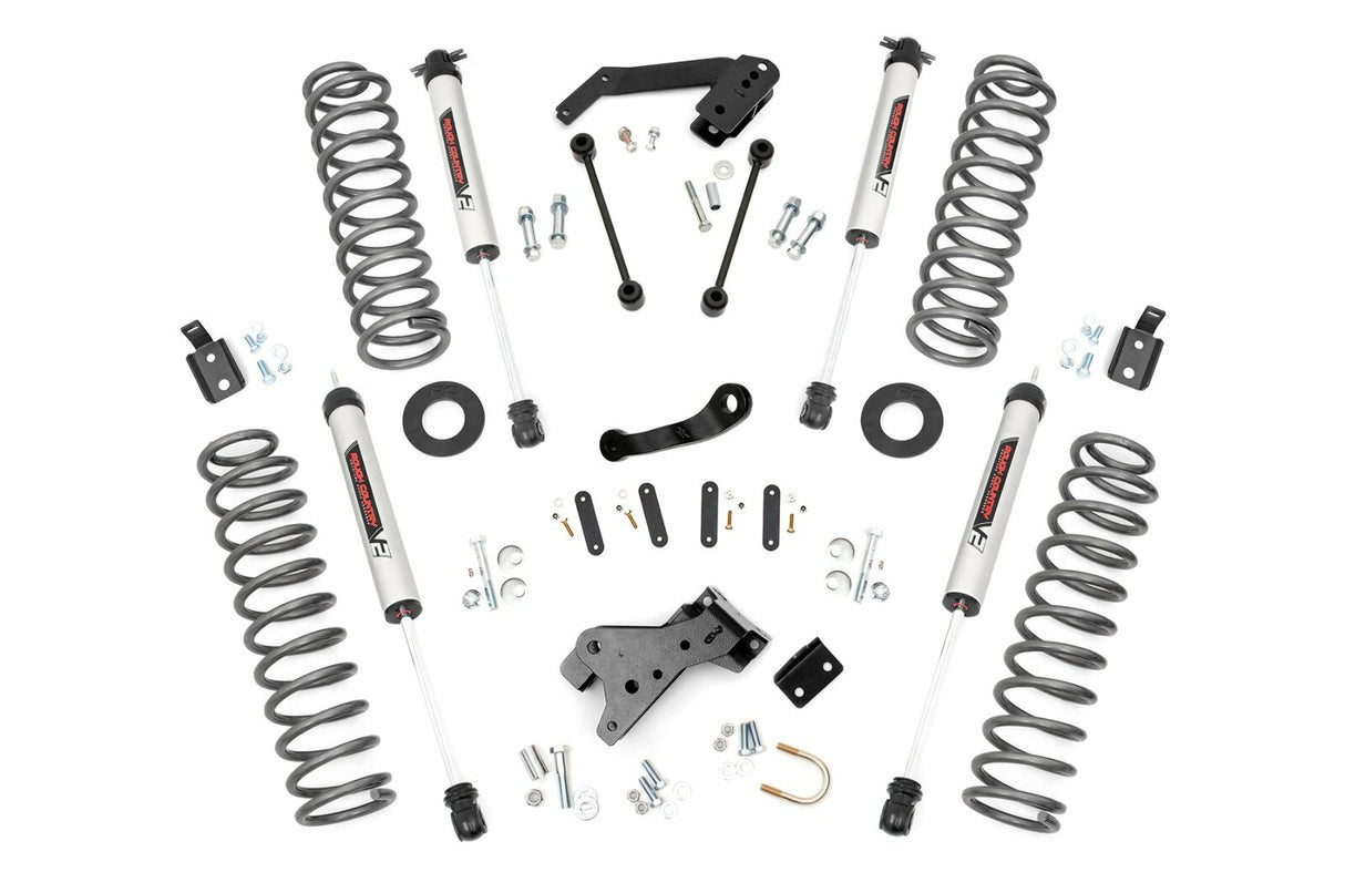 V2 monotube shocks for 2007-2018 Jeep Wrangler JK by Rough Country