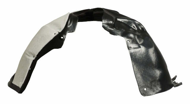 Left Front inner fender liner for 14-18 Jeep KL Cherokee w/ Diesel Eng. w/o Trailhawk - 68209681AD black
