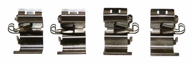 Crown Automotive - Steel Black Brake Pad Spring Kit - 68225302AB