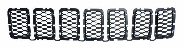 Jeep Plastic Black Grille Insert Set - 68317863AA