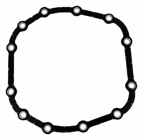 Fits 2018-2023 Jeep Wrangler JL Wrangler Axle Housing Cover Gasket; 68391564AA steel black