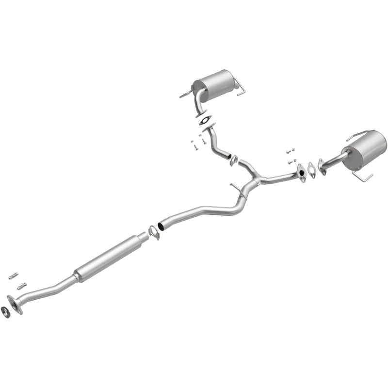 Fits 2005-2005 Subaru Outback 2.5L Direct-Fit Replacement Exhaust 106-0244 aluminized steel