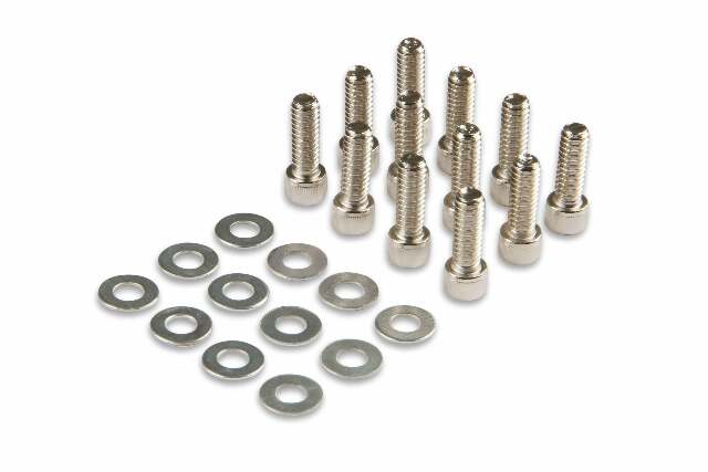 Mr. Gasket Fabricated Aluminum Valve Covers - Silver Finish - 6862G