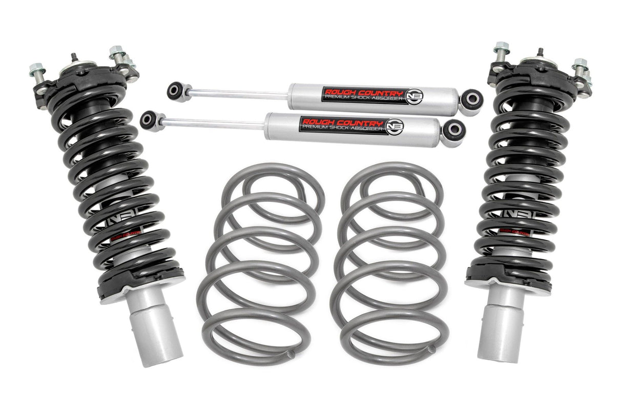 Fits Jeep Liberty KK 4WD (2008-2012) 2.5 Inch Lift Kit; N3 Front Struts; 68731