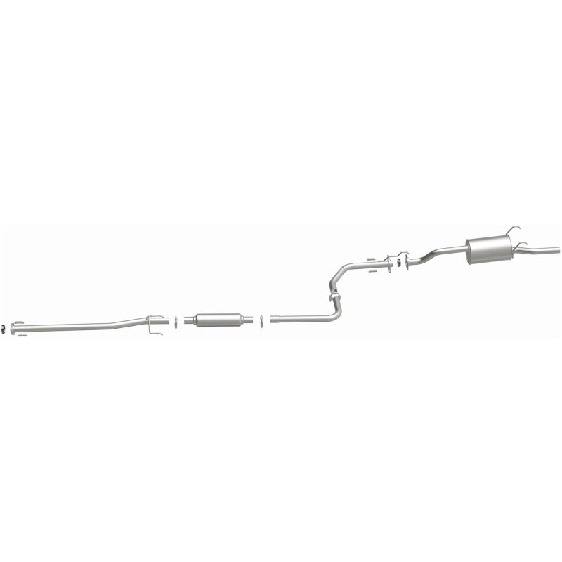 Fits 1996-2000 Honda Civic 1.6L Direct-Fit Replacement Exhaust System 106-0034 aluminized steel