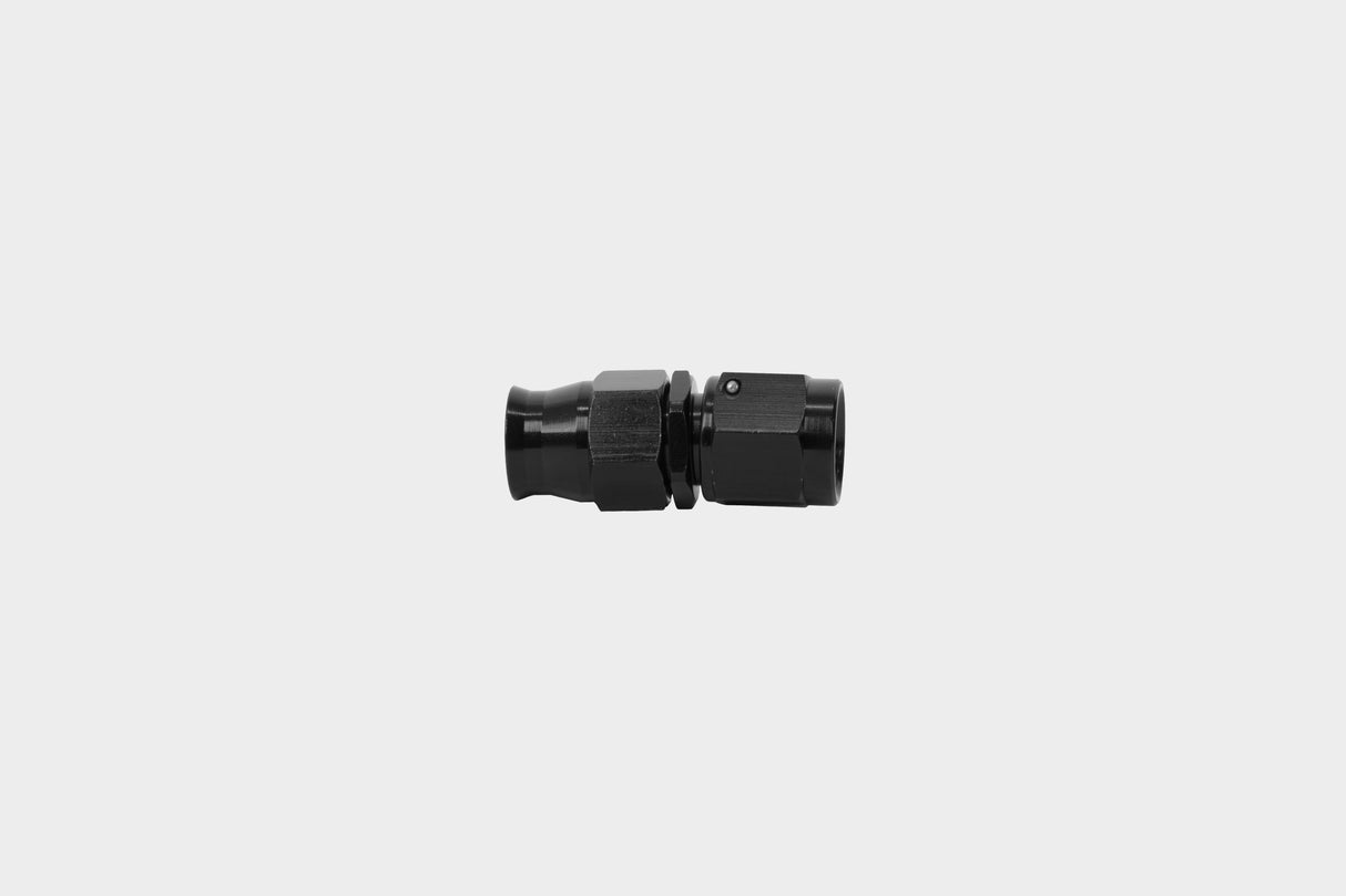 Aeromotive PTFE hose end fitting straight black anodized anodized 15350