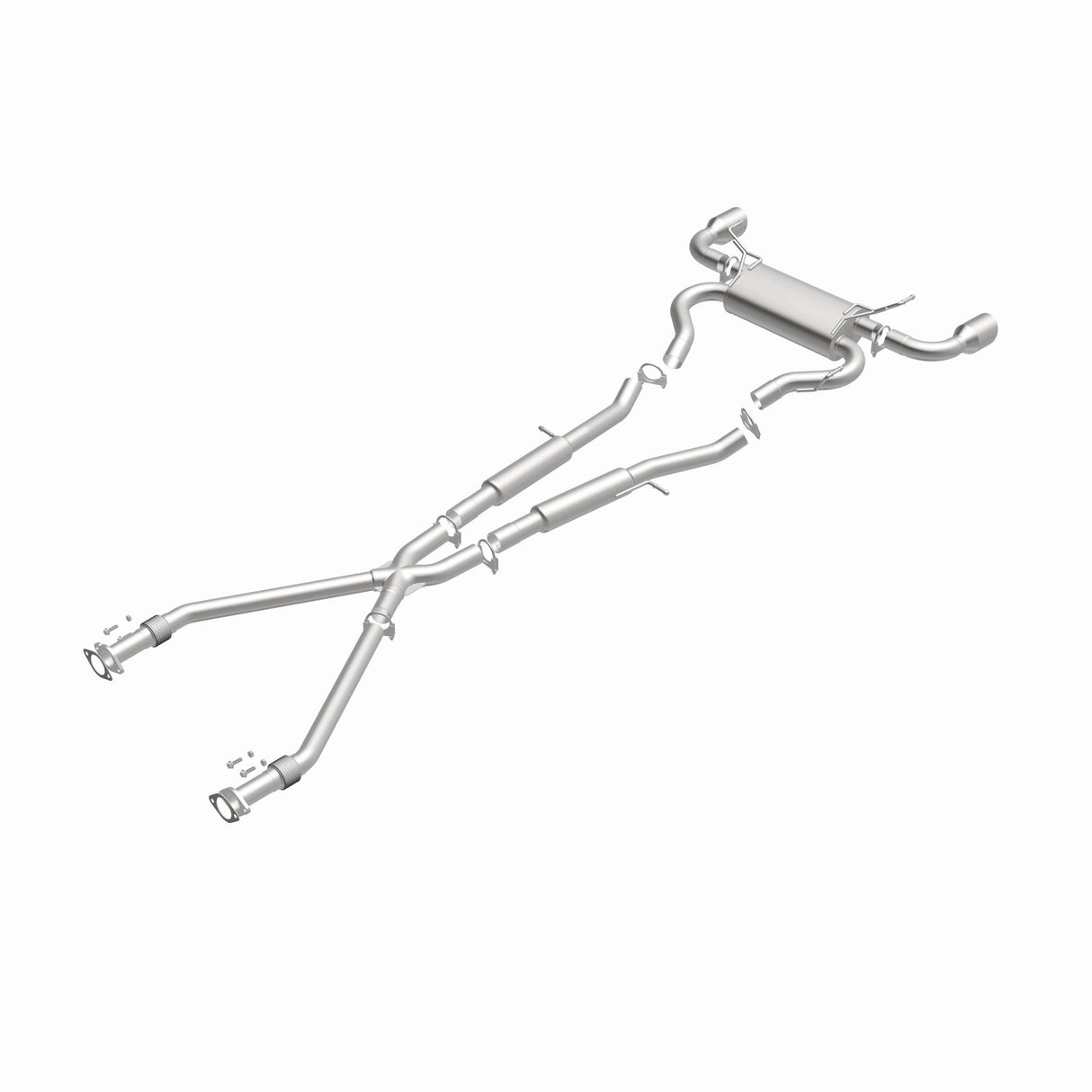 Fits 2009-2020 Nissan 370Z 3.7L Direct-Fit Replacement Exhaust System aluminized steel