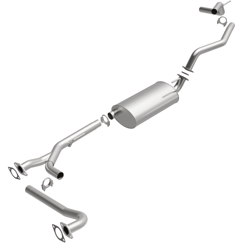 Fits 2004-2006 INFINITI QX56 5.6L Direct-Fit Replacement Exhaust System 106-0064 aluminized steel
