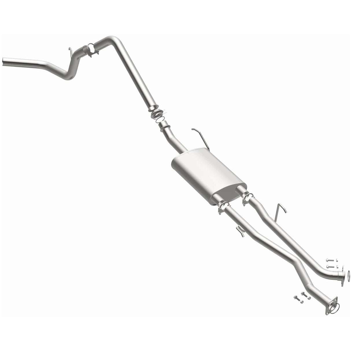 Fits 2007-2009 Toyota Tundra 4.7L Direct-Fit Replacement Exhaust System aluminized steel