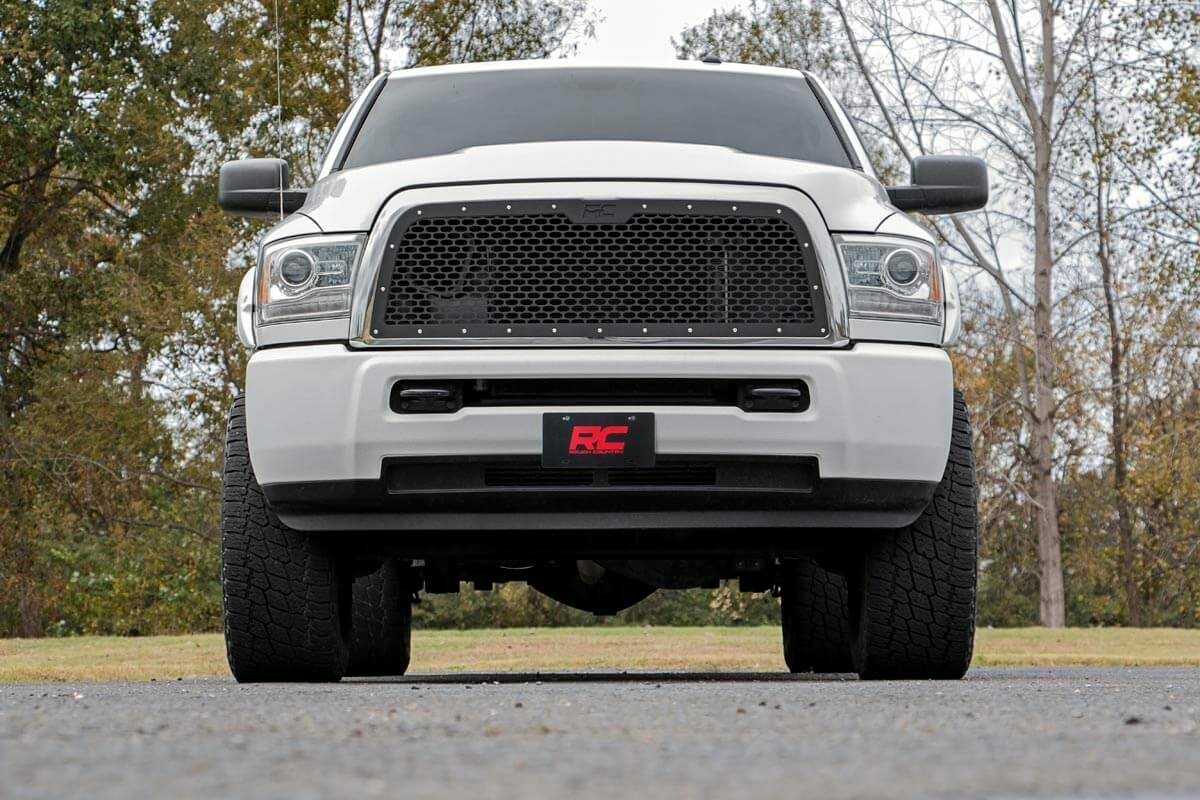 Fits Ram 2500/3500 2WD/4WD (2013-2018) Mesh Grille; 70150