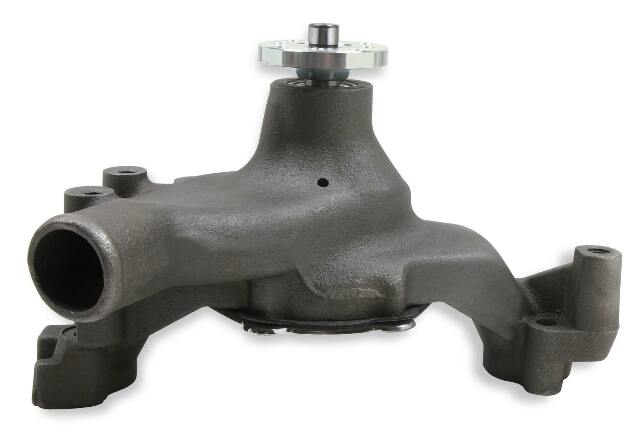 Mr. Gasket water pump 7016NG Chevy chrome black aluminum 2493