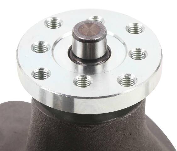 Mr. Gasket water pump 7016NG Chevy chrome black aluminum 2493