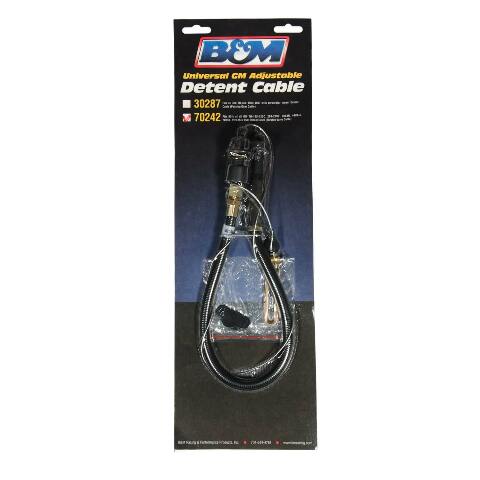 Throttle Valve Cable, TH700R4 Transmission black