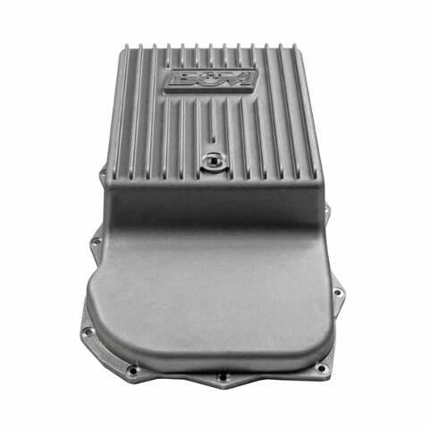 Fits 2013-2023 Ram 1500 Trucks Hi-Tek Deep Transmission Pan - Aluminum black