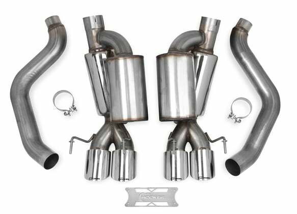 Fits 2005-2008 Chevrolet Corvette; Axle-Back Exhaust System - 70401312-RHKR