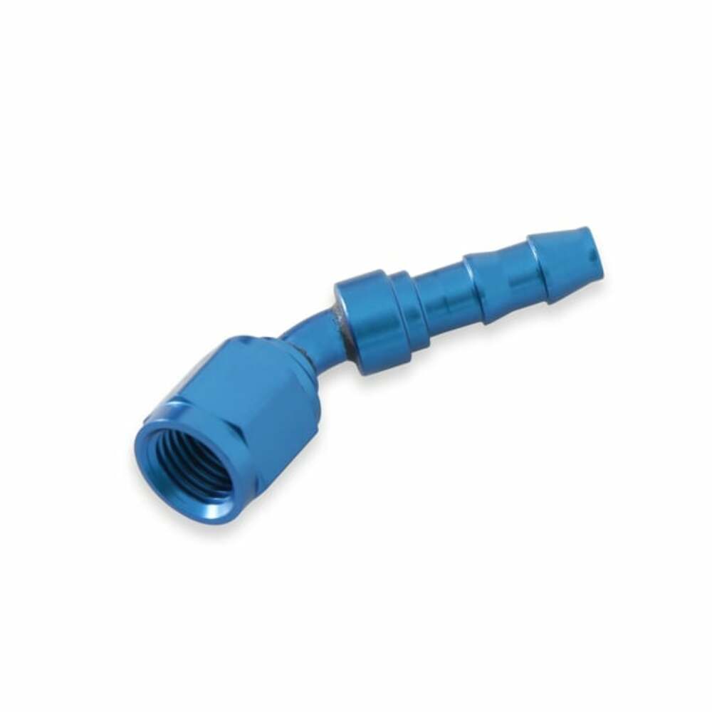 Super Stock™ 45 Degree -4 Female to 1/4 Barb - 704645ERL