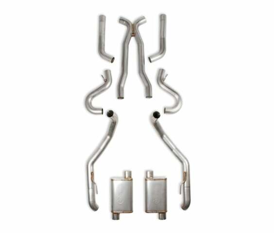 Hooker Fits 1964-1967 GM A-BODY Exhaust System, 3 inch, 304SS 705013111RHKR