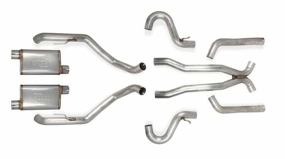 Hooker Fits 1964-1967 GM A-BODY Exhaust System, 3 inch, 304SS 705013111RHKR