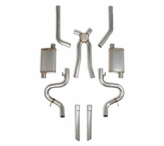 Hooker Fits 1979-1988 Chevrolet Monte Carlo; LS Swap Exhaust System - 70501363-RHKR for 1979-1988 Chevy
