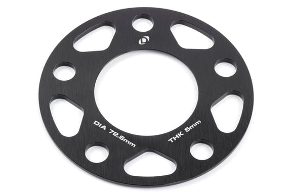 Spacers; 5x120 for 72.6mm CB for 5mm Thick D210-2035
