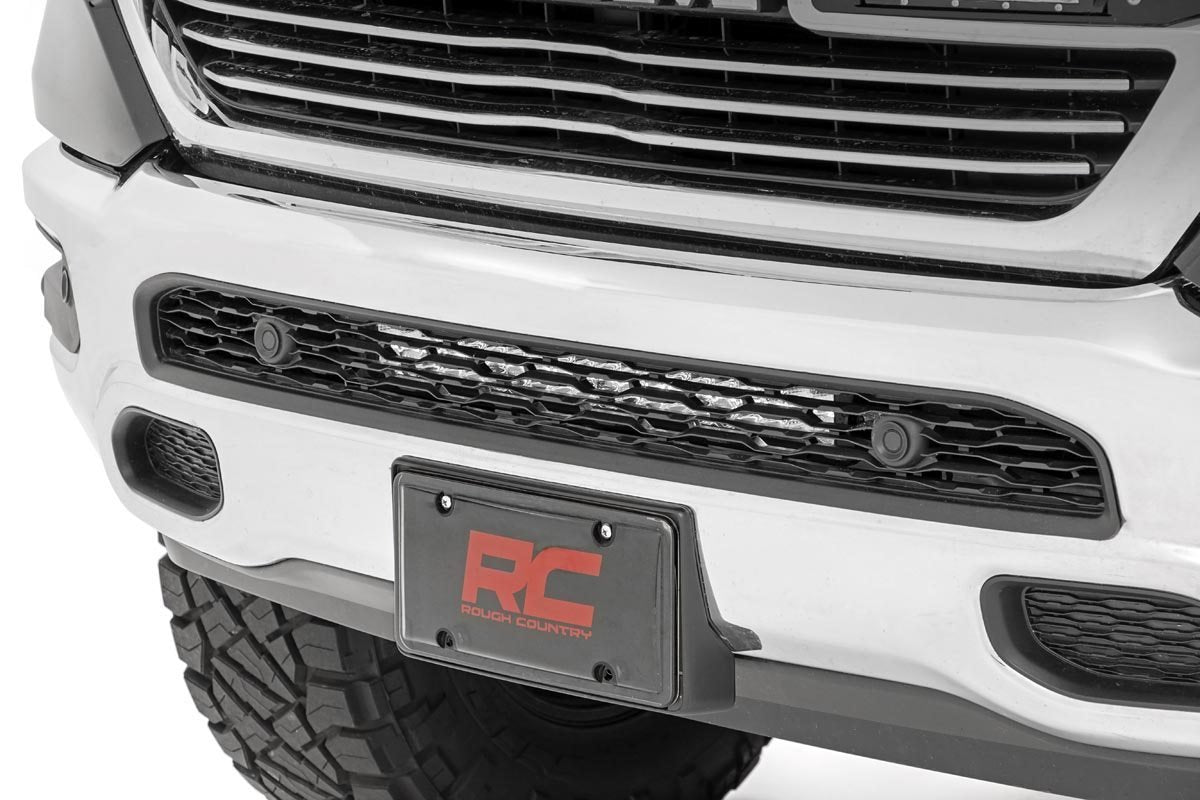 Fits Ram 1500 2&4WD (19-24) LED Light Kit Bumper Mount 20" Black Dual Row 70779