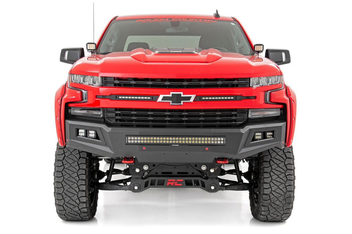 Fits Chevy Silverado 1500(19-24) LED Light Ditch Mount 2" Black Pair Spot 70841