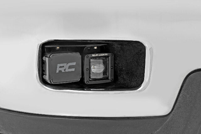 2 Inch Black Series LED Light Pods; SAE Fog; Yellow 70907A