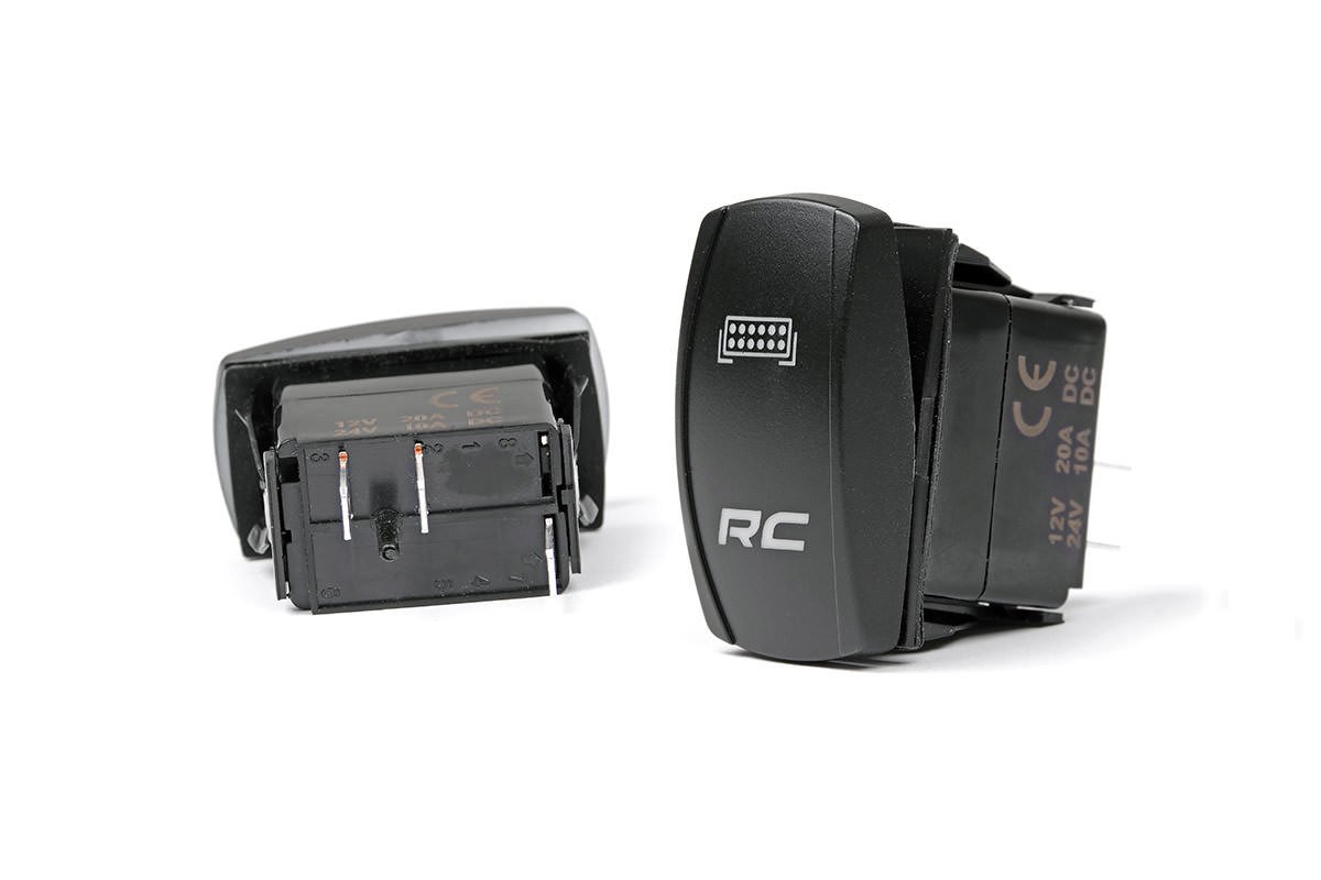 Rocker Switch; 2x1 with by Rough Country