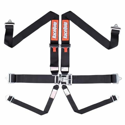 RaceQuip racing harness black 712002RQP