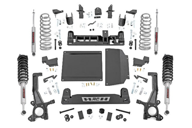 Fits Toyota Tundra 4WD (2022-2024) 6 Inch Lift Kit; N3 Strut; Rear Coil; 71231