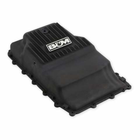 Fits 2017-2023 Ford F-150 Deep Transmission Pan-Ford 10R80-Aluminum-Black-71400
