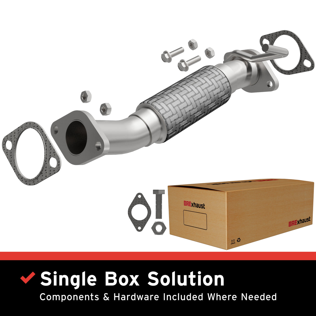 t 2013-2016 Hyundai Santa Fe Sport Direct-Fit Front Pipe Kit 107-0292 Brexhaust