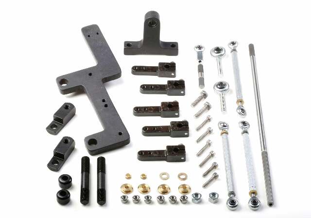 Weiand Side Mounted Carb Linkage for 6-71/8-71 Superchargers - 7166WND