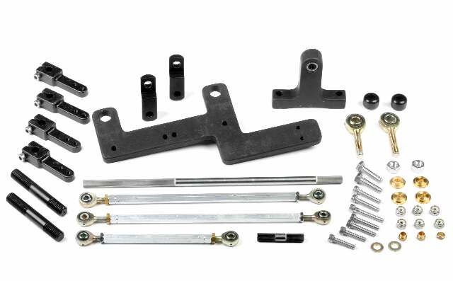 Weiand In-Line Mounted Carb Linkage for 6-71/8-71 Superchargers - 7167WND
