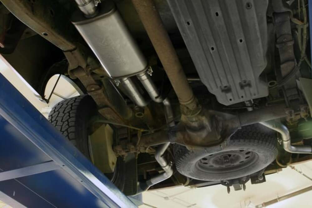 Exhaust system for 2004-2008 Ram Exhaust stainless steel