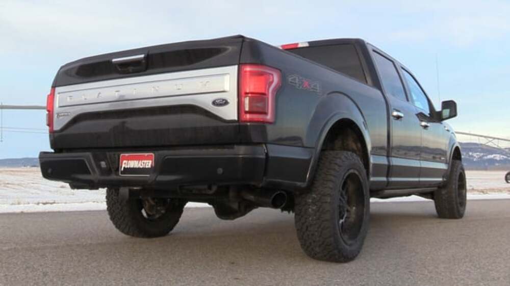 Exhaust system for 2015-2020 Ram Exhaust stainless steel