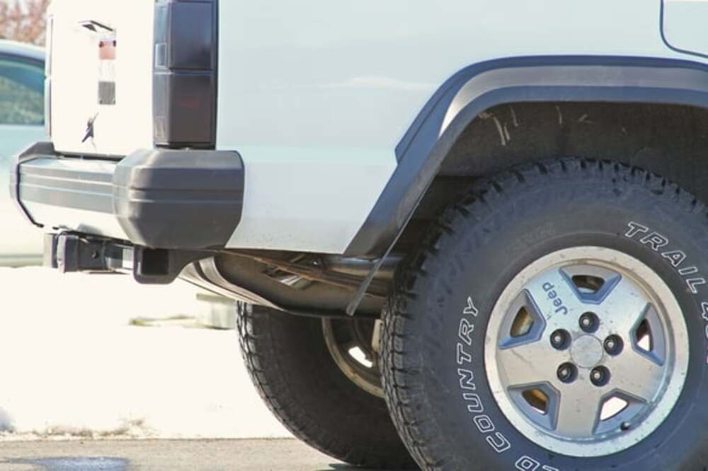 Exhaust system for 1986-2001 Jeep Cherokee Exhaust stainless steel