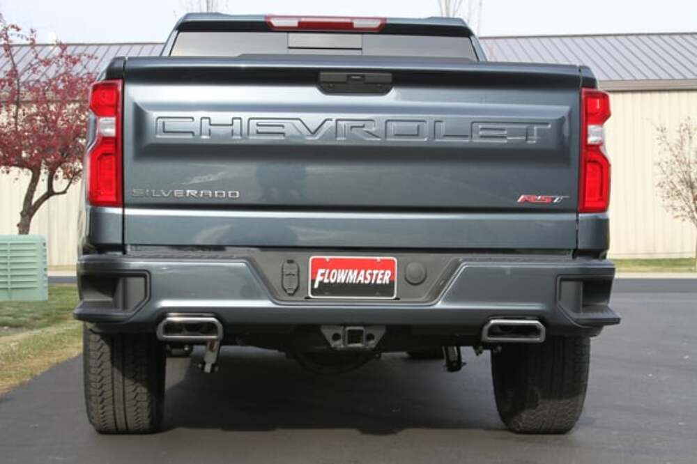 Exhaust system for 2022-2022 Chevy Silverado Exhaust Stainless