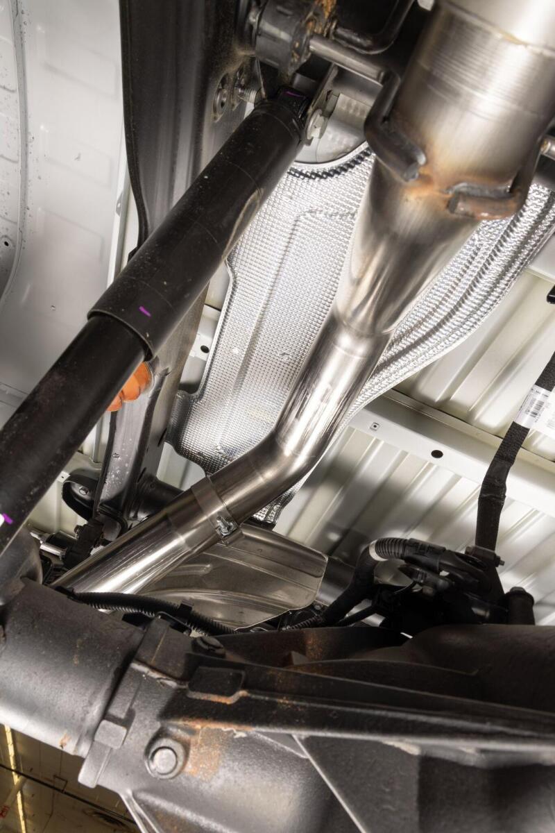 Exhaust system for 2020-2026 Ram Exhaust stainless steel