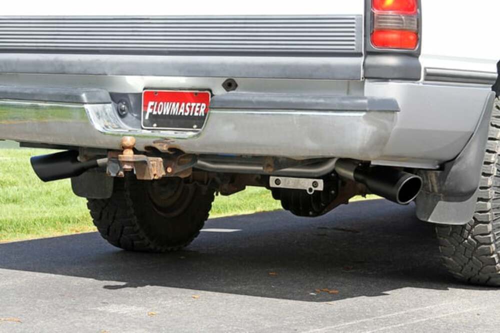 Exhaust system for 1994-2001 Ram 1500 Exhaust stainless steel
